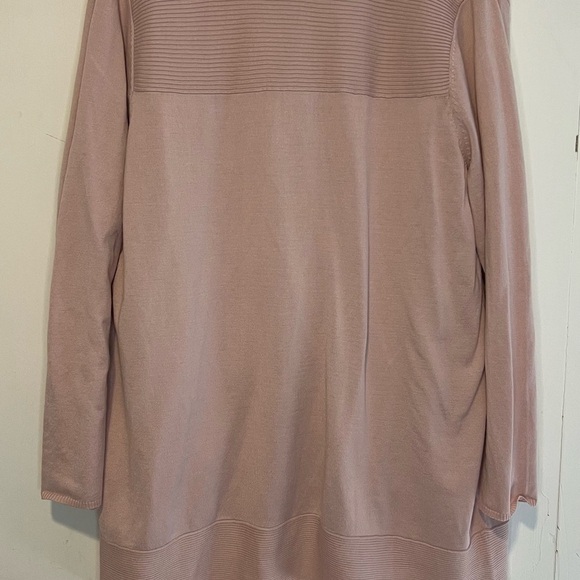 Chicos Cardigan Sweater with Sleeveless Camisole Rose Pink H23 - Picture 2 of 4